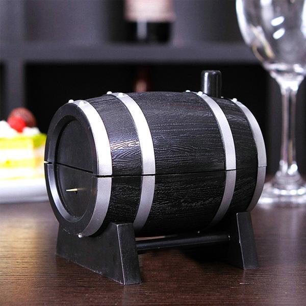 Wine Barrel Toothpick Dispenser | Kalsten