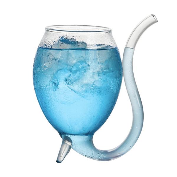 Wine Glass with Built-in Straw | Kalsten
