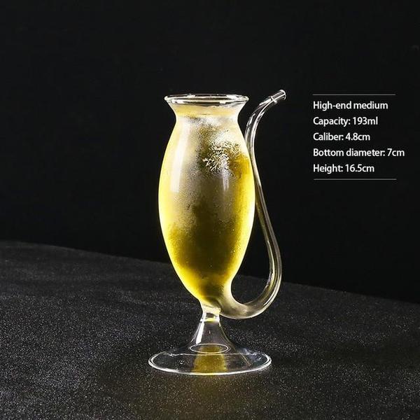 Wine Glass with Built-in Straw | Kalsten