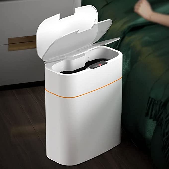 Skanto | Cleanova Sensor Trash Can | Automatic & Silent | Hygienic & Waterproof | 13L | Infrared Technology