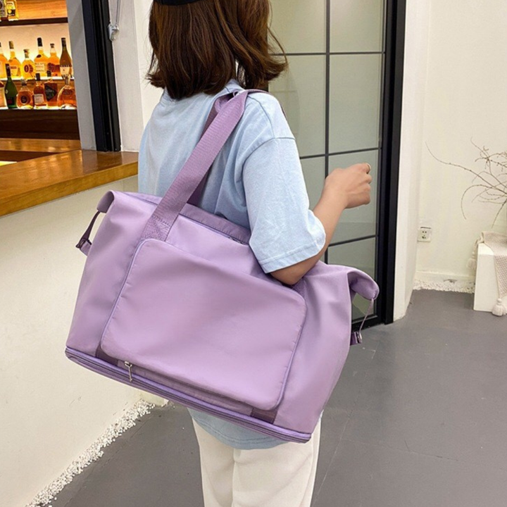 Women Large Travel Tote Bag | Lightweight Durable Weekend Bag Kalsten