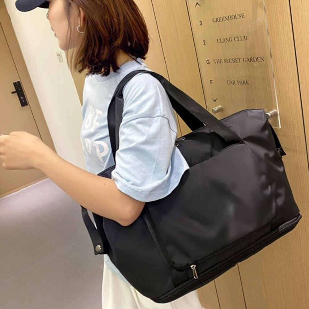 Women Large Travel Tote Bag | Lightweight Durable Weekend Bag Kalsten