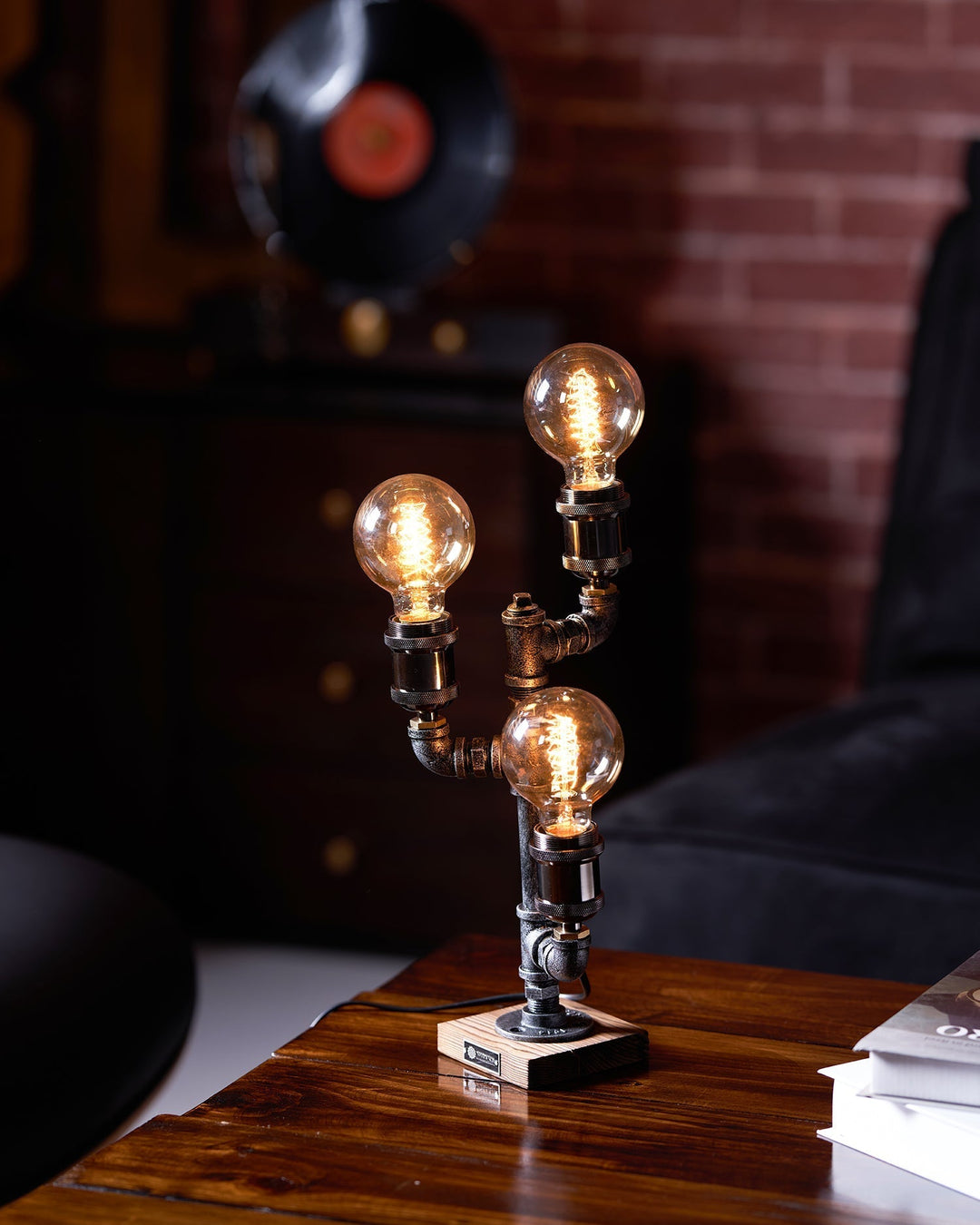Wood Edison Table Lamp | Kalsten