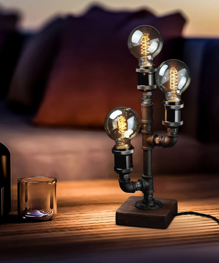 Wood Edison Table Lamp | Kalsten