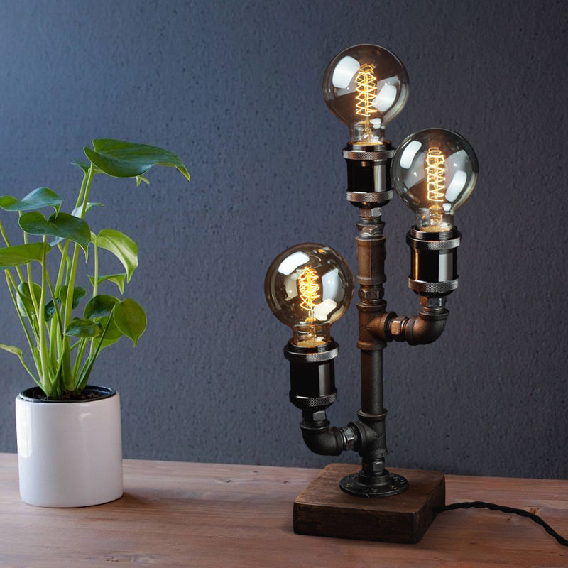 Wood Edison Table Lamp | Kalsten