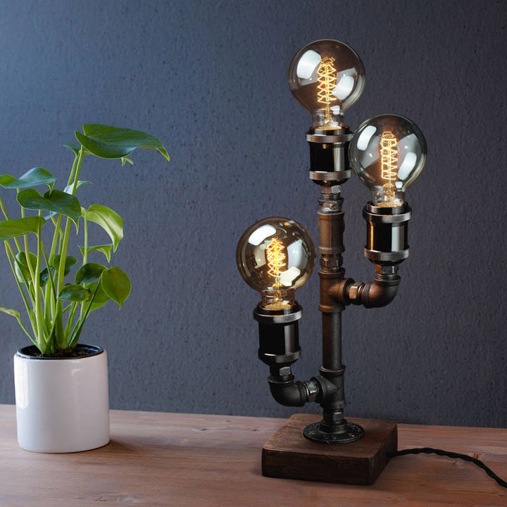 Wood Edison Table Lamp | Kalsten