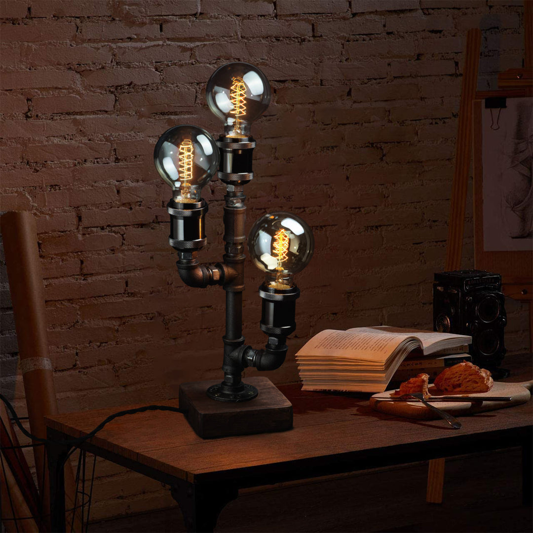 Wood Edison Table Lamp | Kalsten