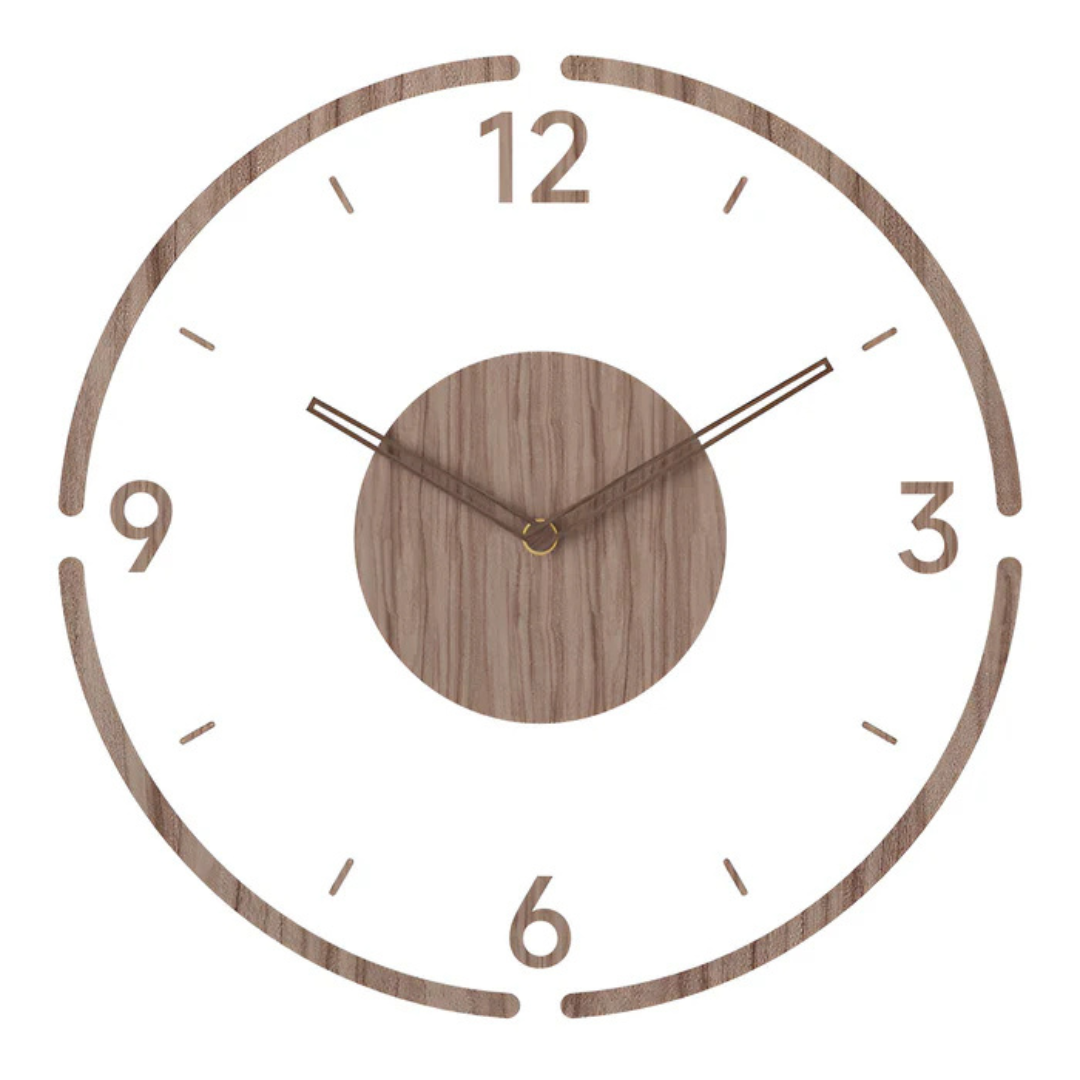 Kalsten | Wood Modern Silent Wall Clock