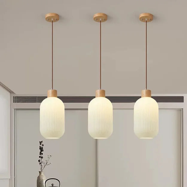 Vintage Lantern Glass Pendant Light | Kalsten