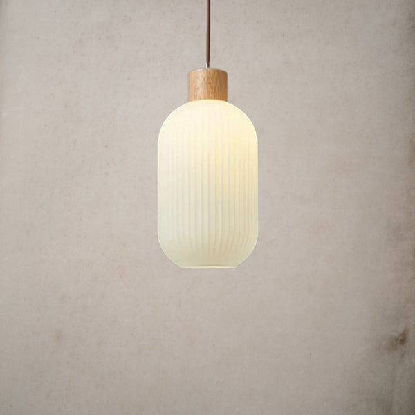 Vintage Lantern Glass Pendant Light | Kalsten
