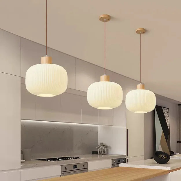Vintage Lantern Glass Pendant Light | Kalsten