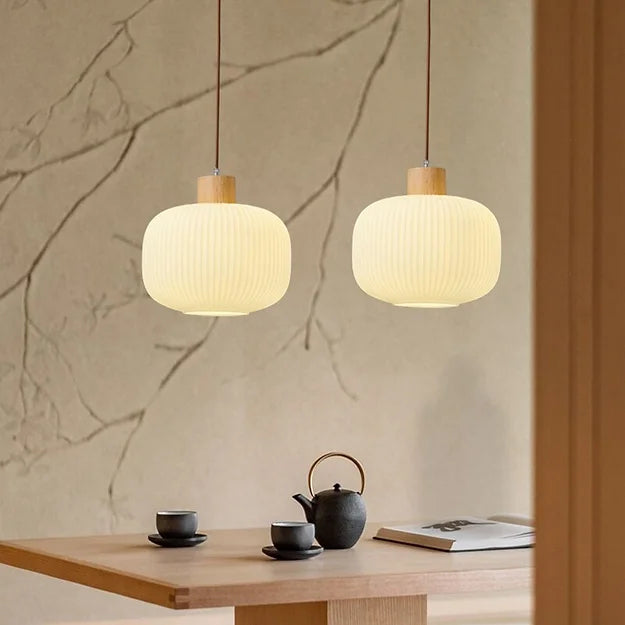 Vintage Lantern Glass Pendant Light | Kalsten