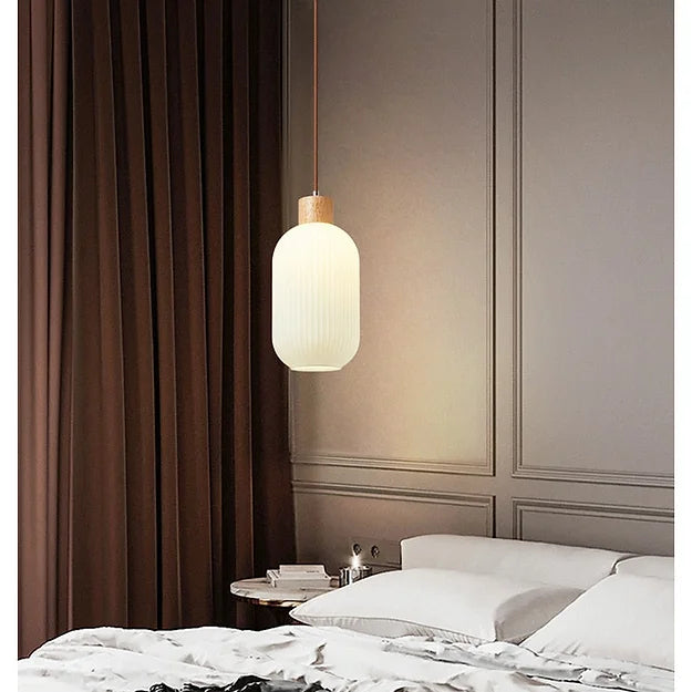Vintage Lantern Glass Pendant Light | Kalsten