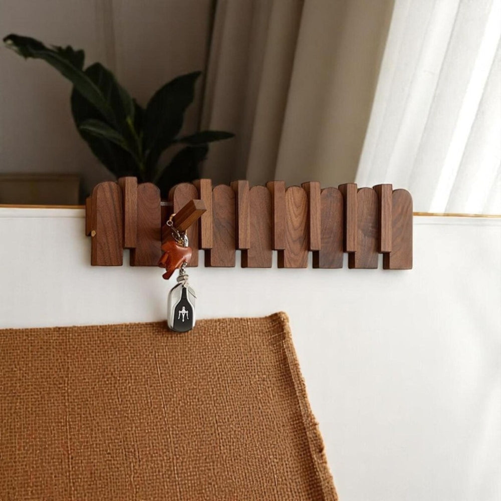 Kalsten | Piano Wooden Hook Wall Coat Rack