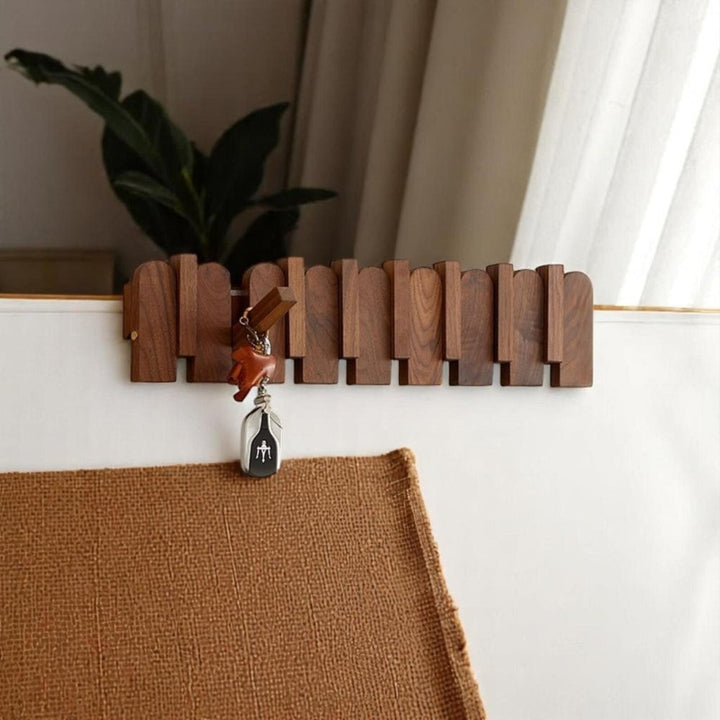 Kalsten | Piano Wooden Hook Wall Coat Rack