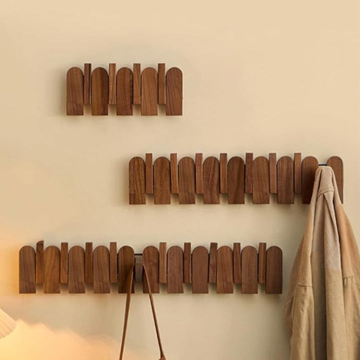 Kalsten | Piano Wooden Hook Wall Coat Rack