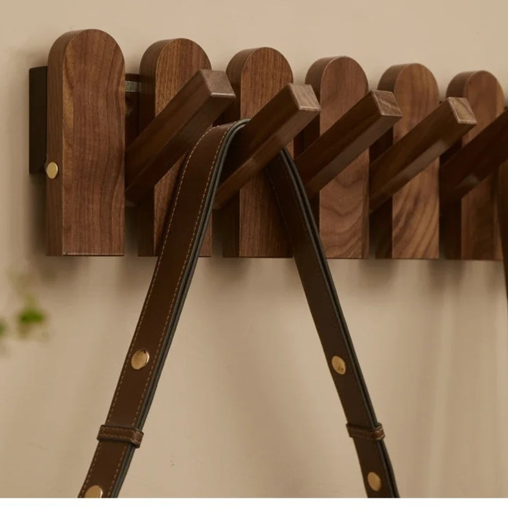 Kalsten | Piano Wooden Hook Wall Coat Rack