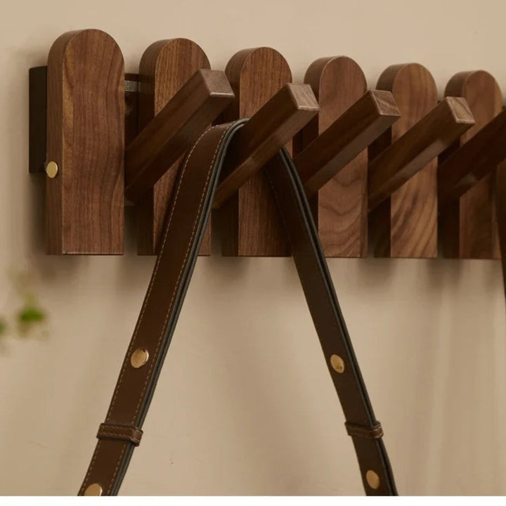 Kalsten | Piano Wooden Hook Wall Coat Rack