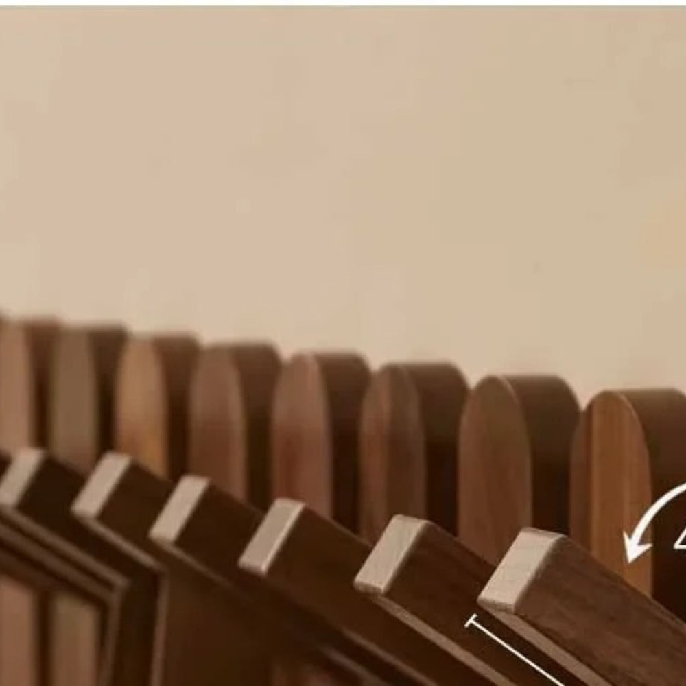 Kalsten | Piano Wooden Hook Wall Coat Rack