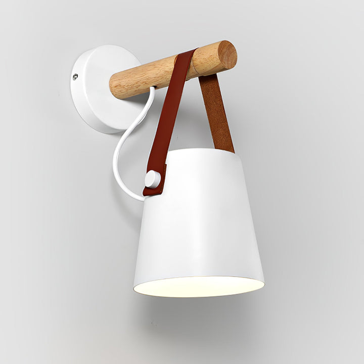 Wooden Conical Wall sconce Wall Light | Kalsten