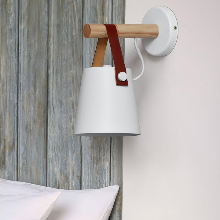 Wooden Conical Wall sconce Wall Light | Kalsten