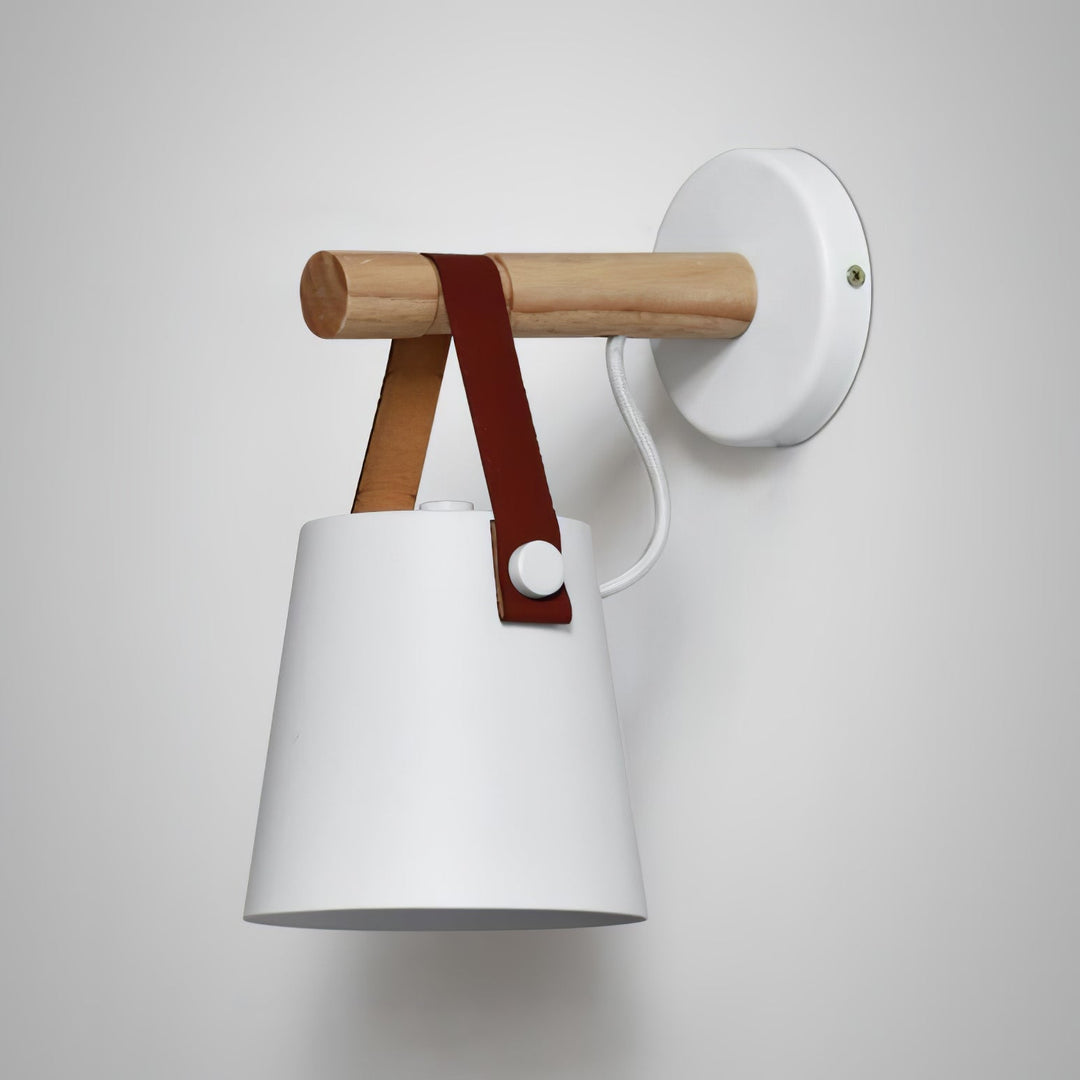 Wooden Conical Wall sconce Wall Light | Kalsten