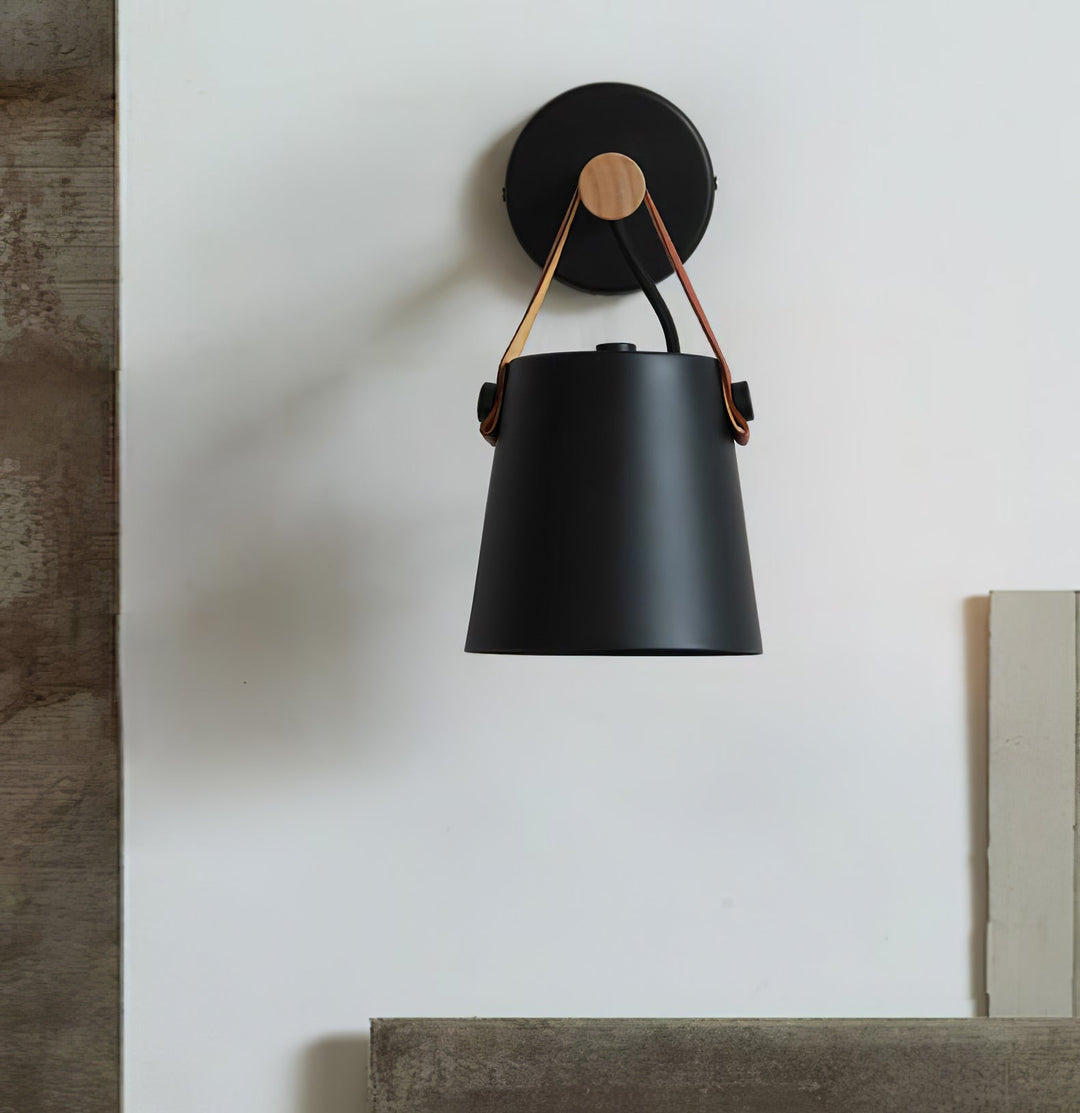 Wooden Conical Wall sconce Wall Light | Kalsten