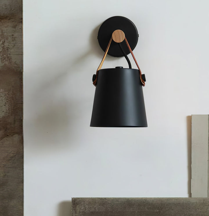 Wooden Conical Wall sconce Wall Light | Kalsten