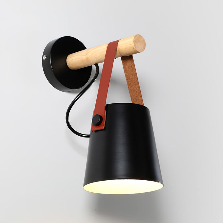 Wooden Conical Wall sconce Wall Light | Kalsten