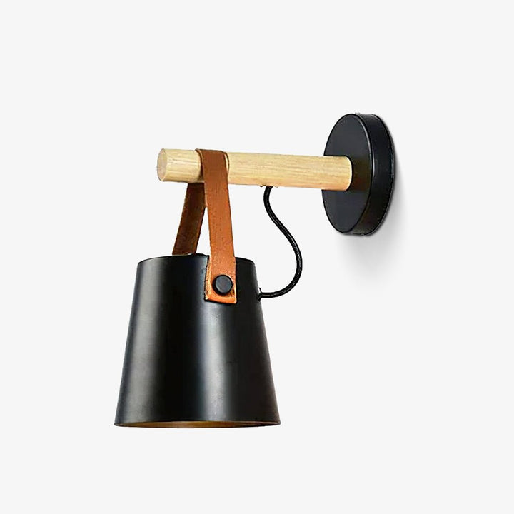 Wooden Conical Wall sconce Wall Light | Kalsten