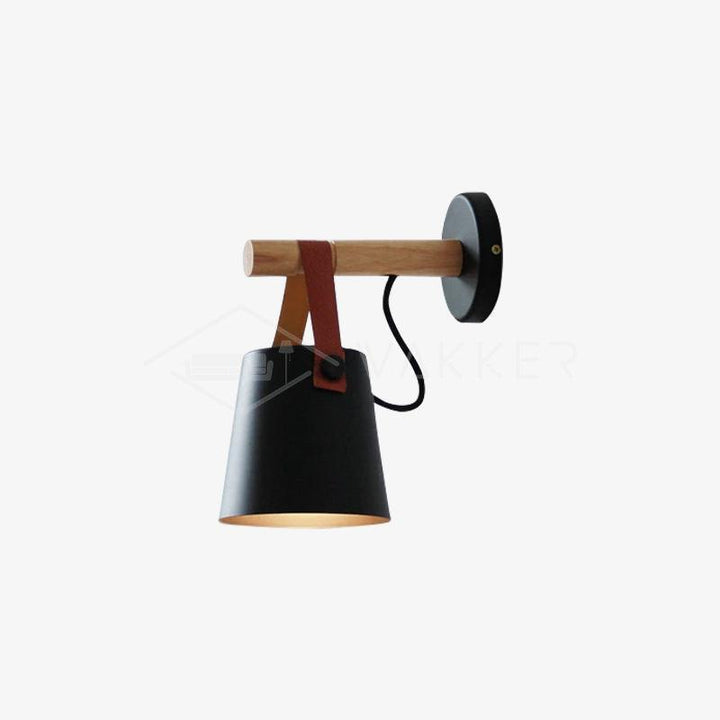Wooden Conical Wall sconce Wall Light | Kalsten