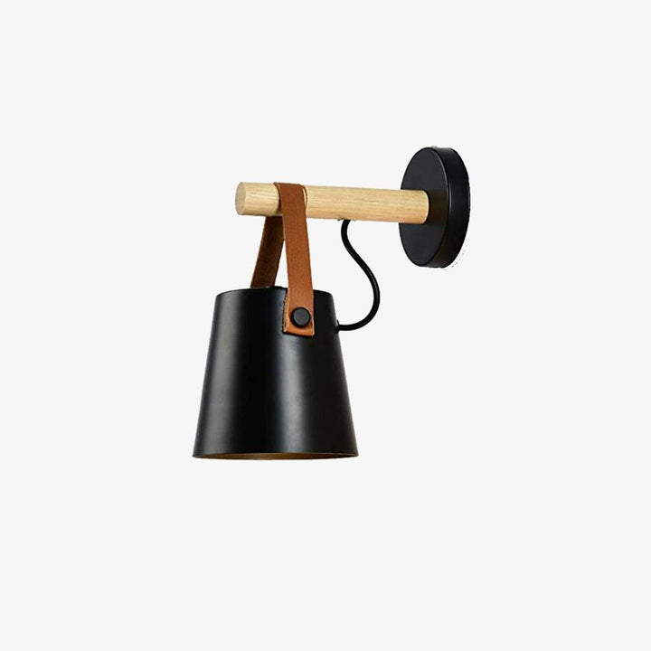 Wooden Conical Wall sconce Wall Light | Kalsten