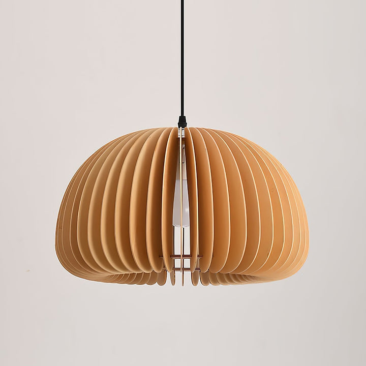 Wooden Pumpkin Ceiling light fitting Pendant Lamp | Kalsten