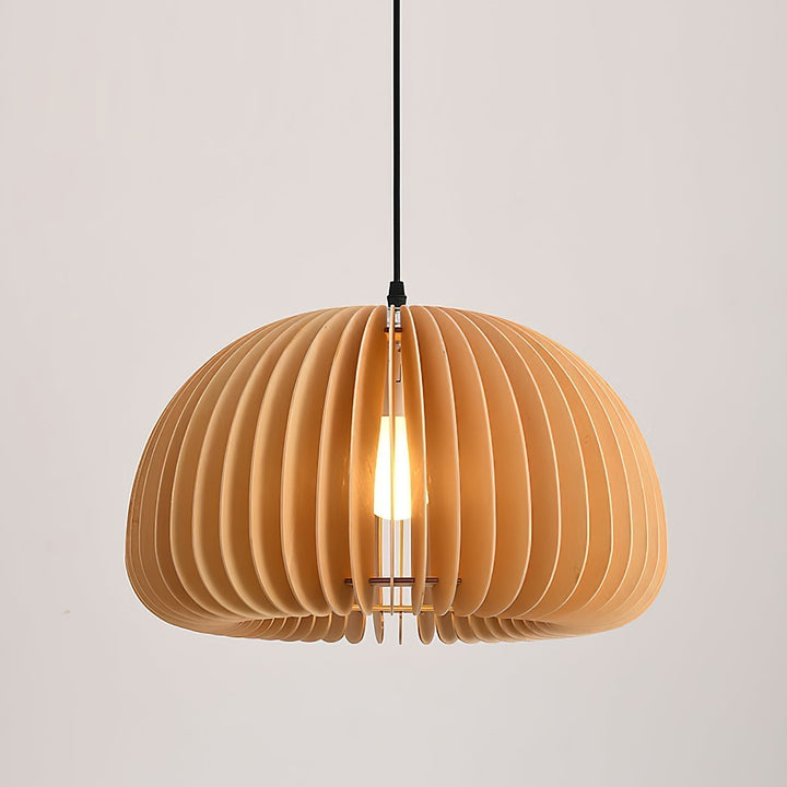 Wooden Pumpkin Ceiling light fitting Pendant Lamp | Kalsten