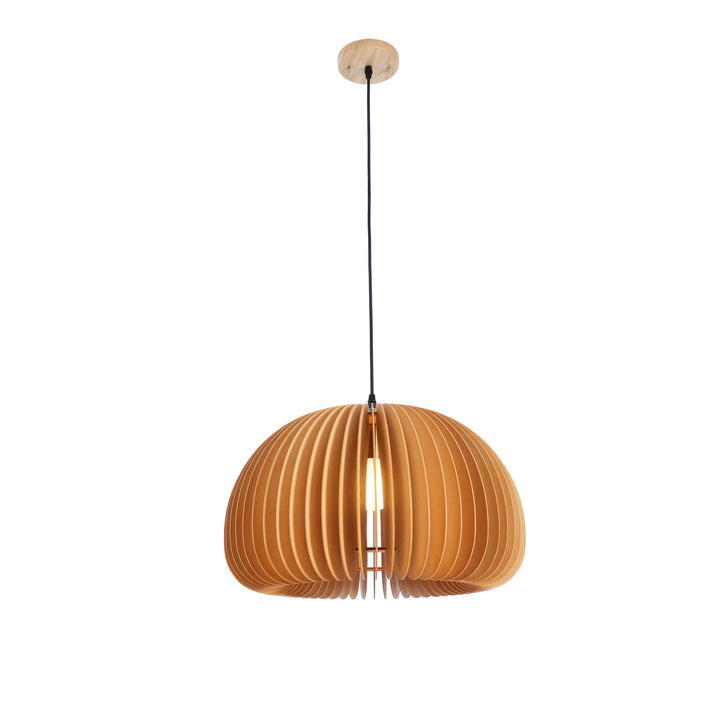 Wooden Pumpkin Ceiling light fitting Pendant Lamp | Kalsten