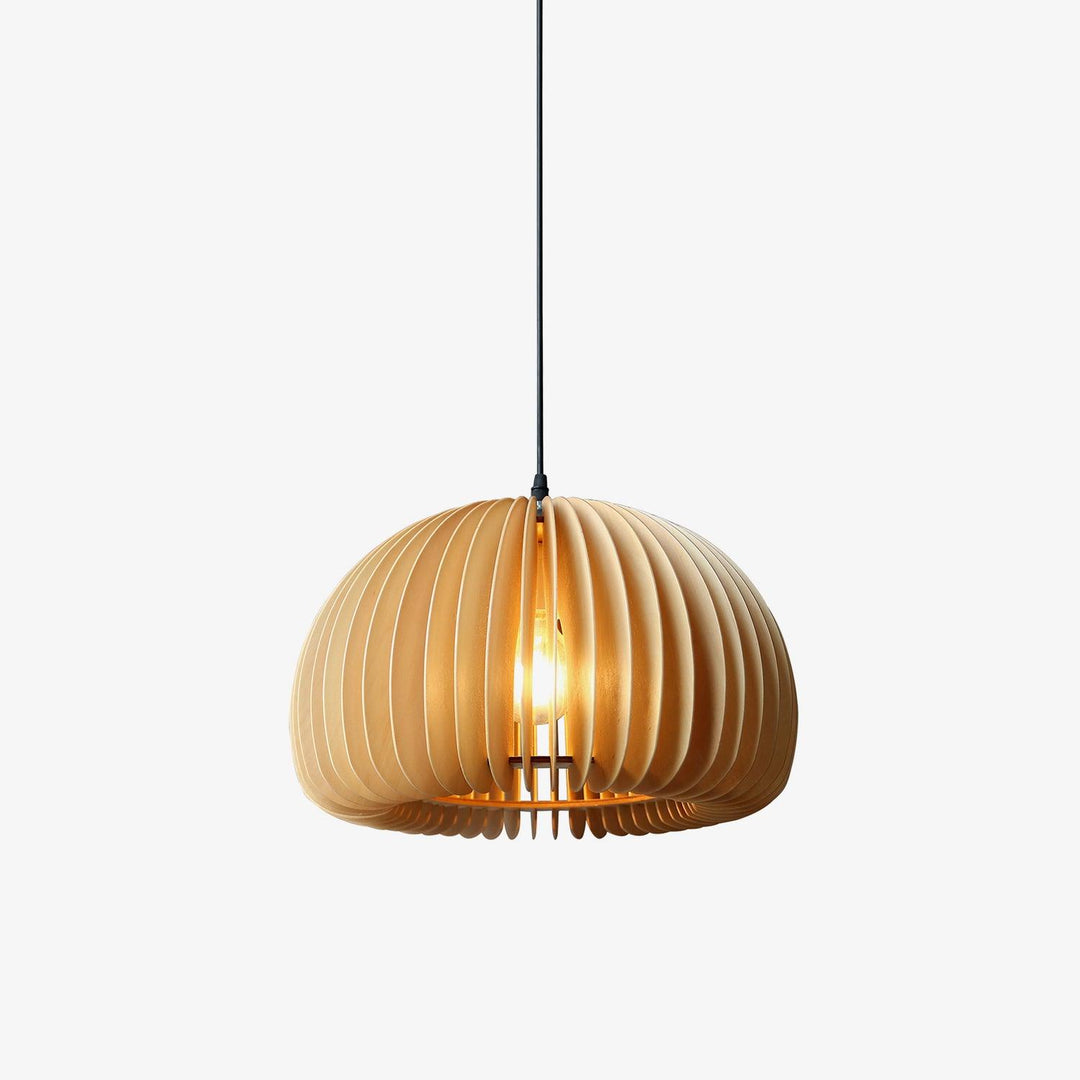 Wooden Pumpkin Ceiling light fitting Pendant Lamp | Kalsten