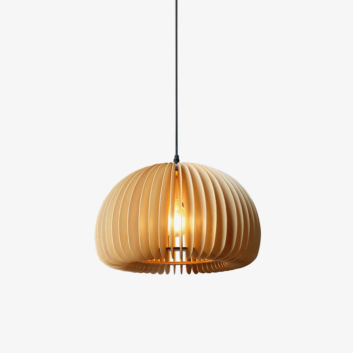 Wooden Pumpkin Ceiling light fitting Pendant Lamp | Kalsten