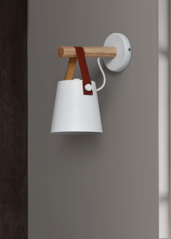 Wooden Conical Wall sconce Wall Light | Kalsten