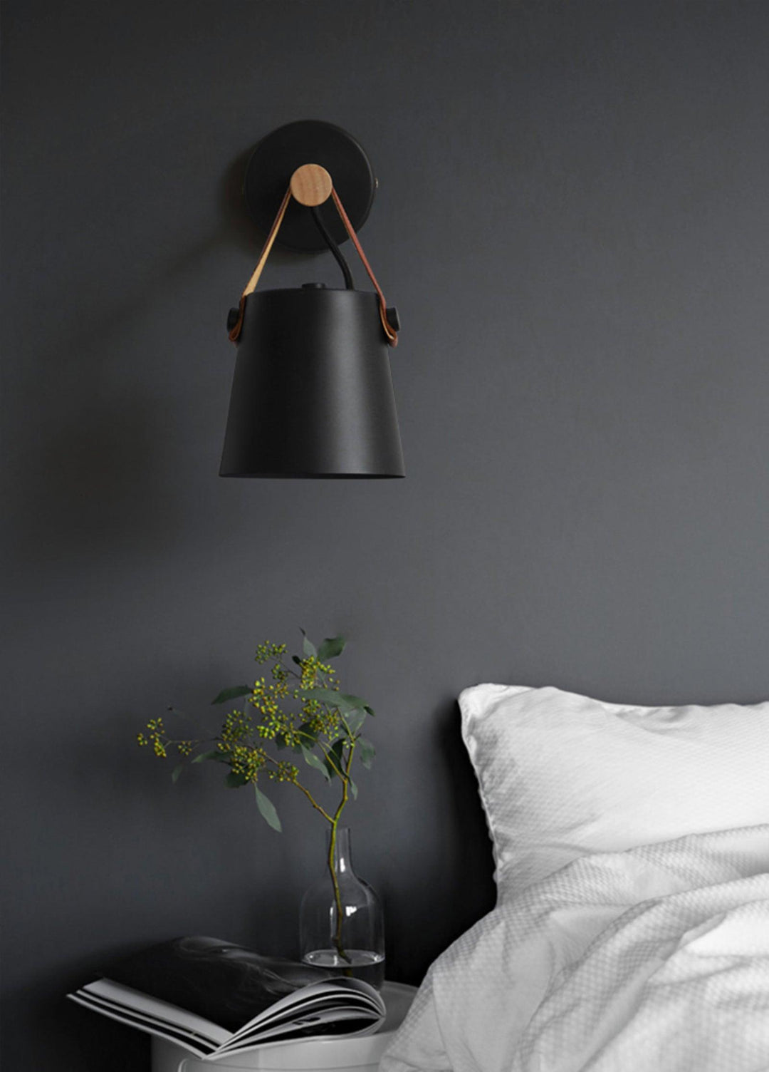 Wooden Conical Wall sconce Wall Light | Kalsten