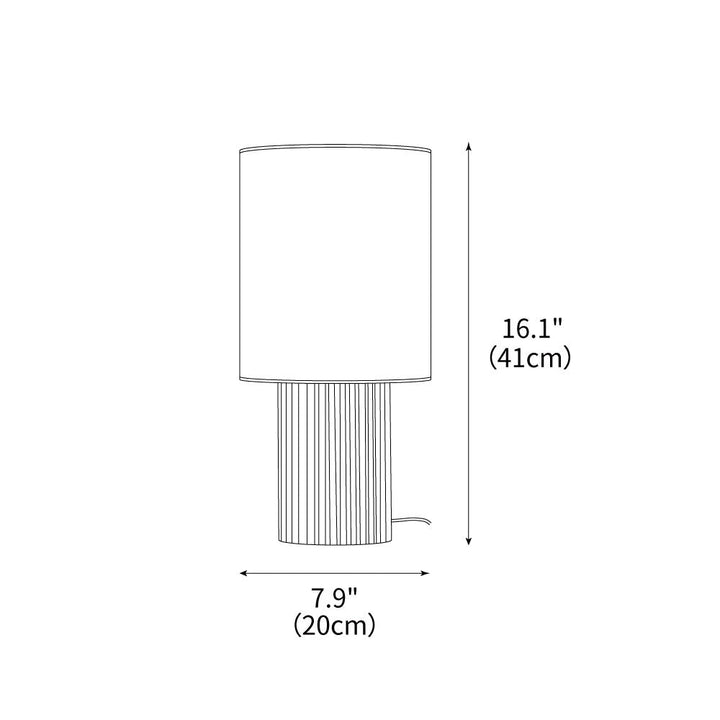 Woodland Table Lamp 7.9' | Kalsten