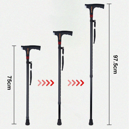 BowLift | Intelligent Walking Stick for Elderly People with LED Light