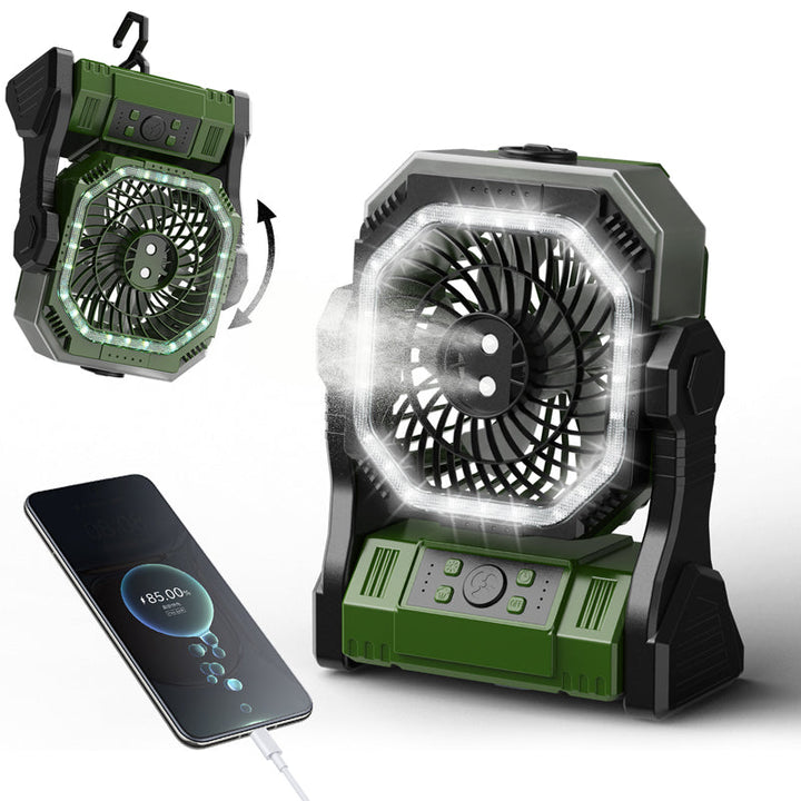 Rechargeable Outdoor Camping Fan Light | Kalsten