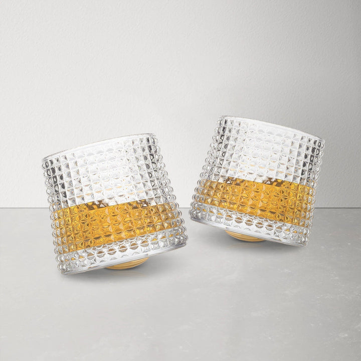 Kalsten | Rotatable Whiskey Tumbler Set