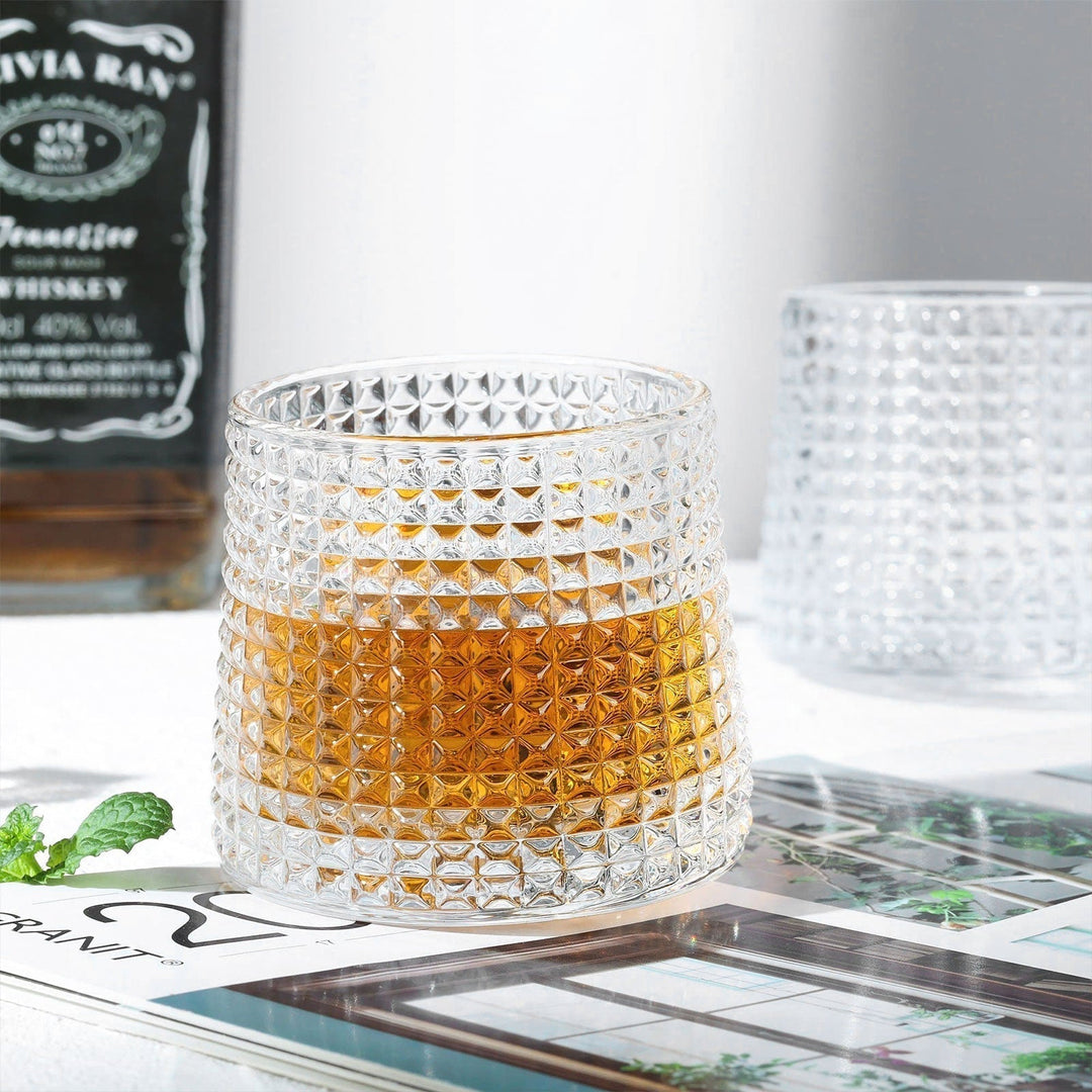 Kalsten | Rotatable Whiskey Tumbler Set