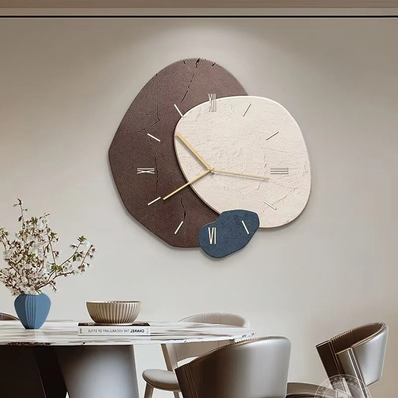 Frendorf | Modern Wall Clocks for Living Rooms – Elegant and Aesthetic Clock with Silent Function