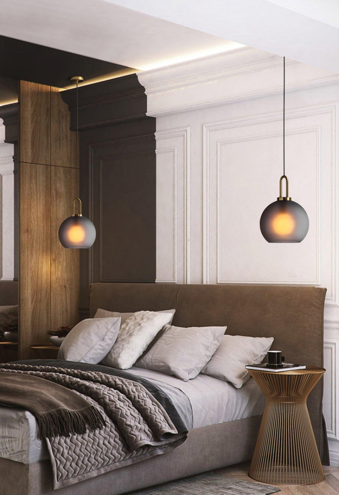Glass Houselight Pendant Swag Light | Kalsten