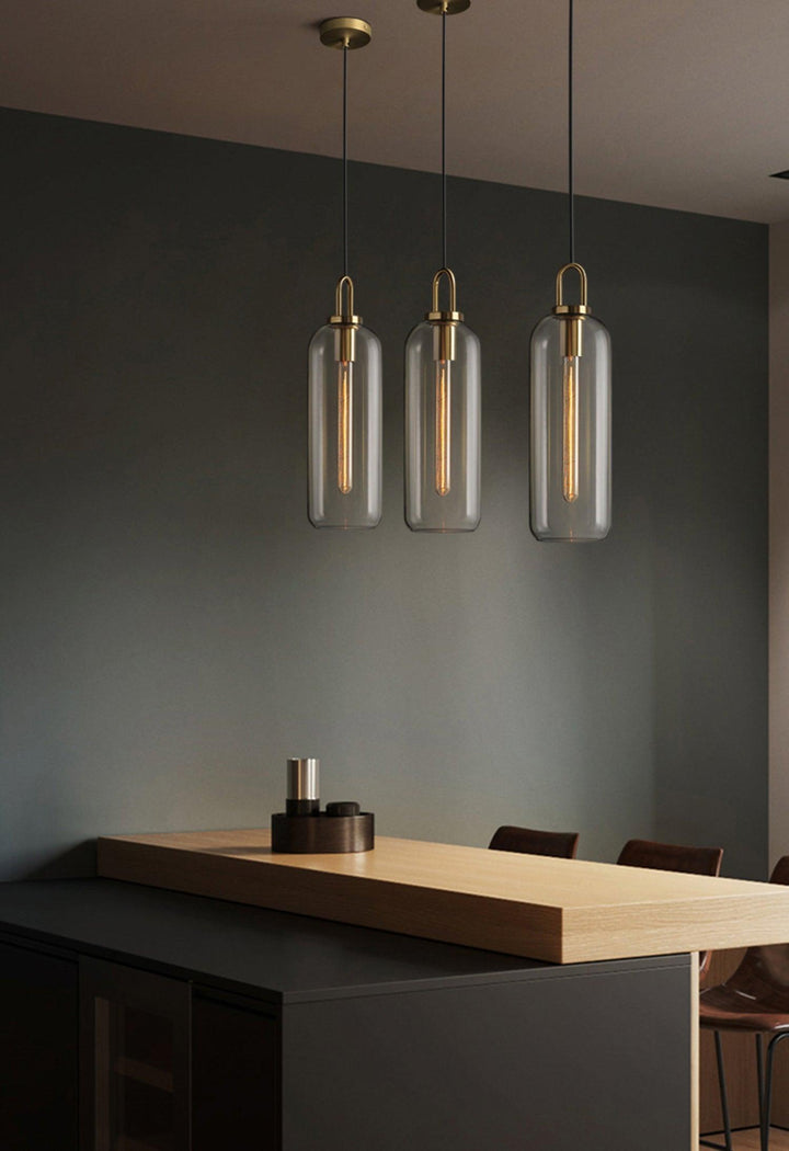 Glass Houselight Pendant Swag Light | Kalsten