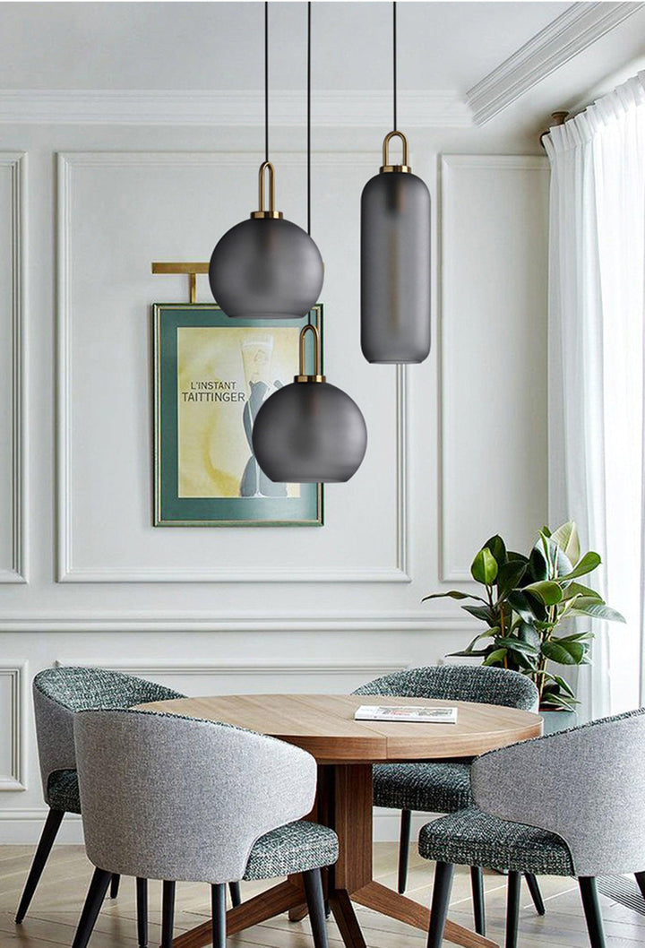 Glass Houselight Pendant Swag Light | Kalsten