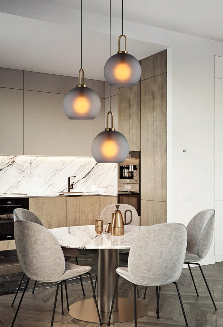 Glass Houselight Pendant Swag Light | Kalsten