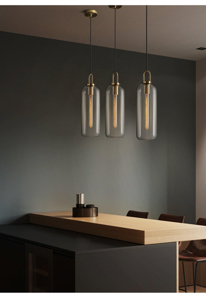Glass Houselight Pendant Swag Light | Kalsten